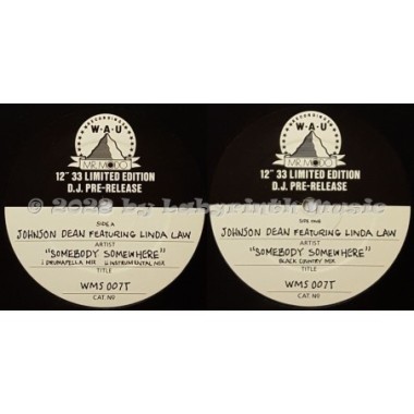 Johnson Dean Feat. Lynda Law - Somebody Somewhere • 12" Vinyl Maxi - Labyrinth Music