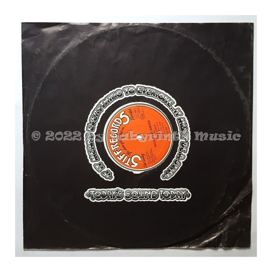 Jona Lewie - Hallelujah Europa • 12" Vinyl Maxi • EX - Labyrinth Music