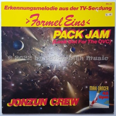 The Jonzun Crew - Pack Jam • 12" Vinyl Maxi • EX - Labyrinth Music