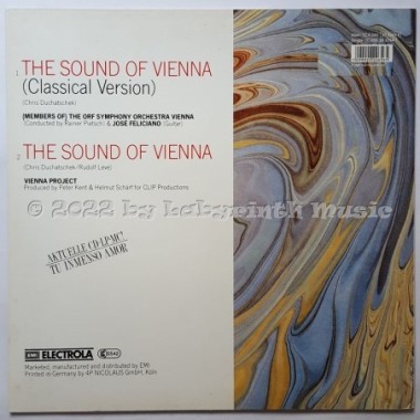 José Feliciano & Vienna Project - The Sound Of Vienna • 12" Vinyl Maxi • MINT - Labyrinth Music