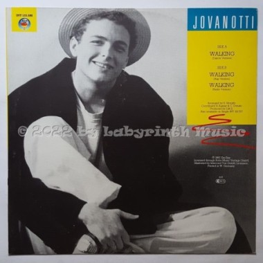 Jovanotti - Walking • 12" Vinyl Maxi • EX - Labyrinth Music