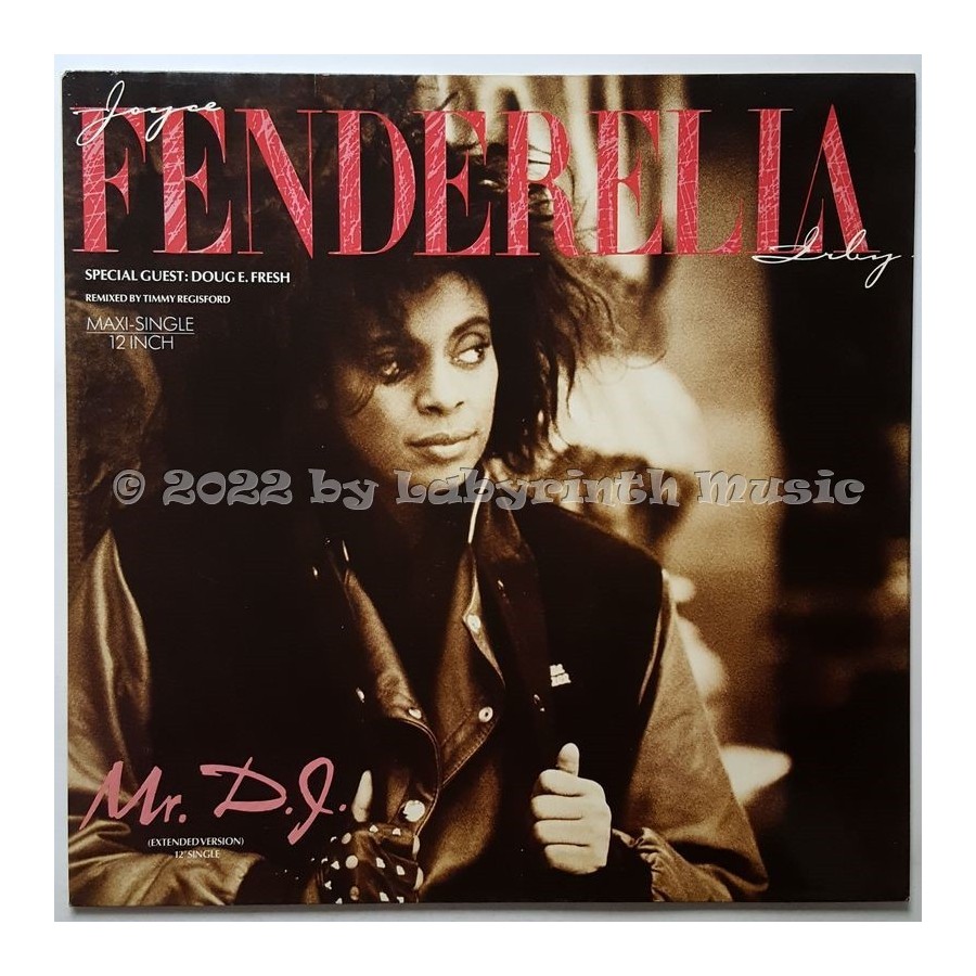 Joyce 'Fenderella' Irby - Mr. D.J. • 12" Vinyl Maxi • NM - Labyrinth Music
