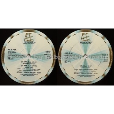 Joyce 'Fenderella' Irby - Mr. D.J. • 12" Vinyl Maxi • NM - Labyrinth Music