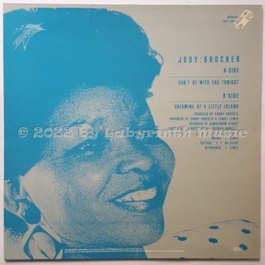 Judy Boucher - Can't Be With You Tonight • 12" Vinyl Maxi • MINT - Labyrinth Music