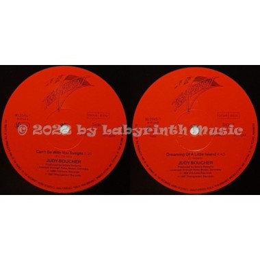 Judy Boucher - Can't Be With You Tonight • 12" Vinyl Maxi • MINT - Labyrinth Music