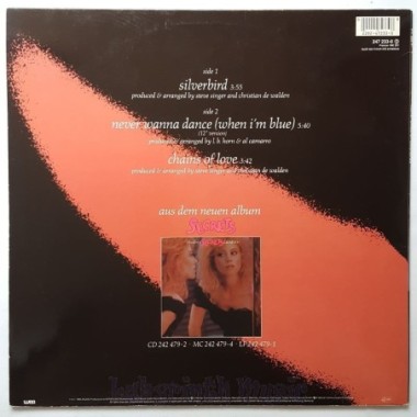 Audrey Landers - Silverbird • 12" Vinyl Maxi • EX - Labyrinth Music