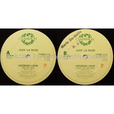 Judy La Rose - Voodoo Love • 12" Vinyl Maxi - Labyrinth Music