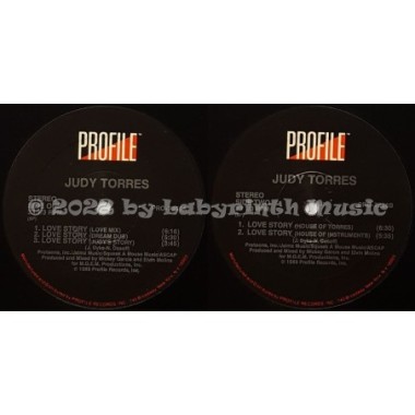 Judy Torres - Love Story • 12" Vinyl Maxi • MINT - Labyrinth Music