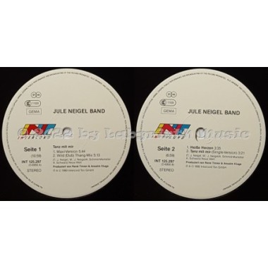 Jule Neigel Band - Tanz Mit Mir • 12" Vinyl Maxi • MINT - Labyrinth Music