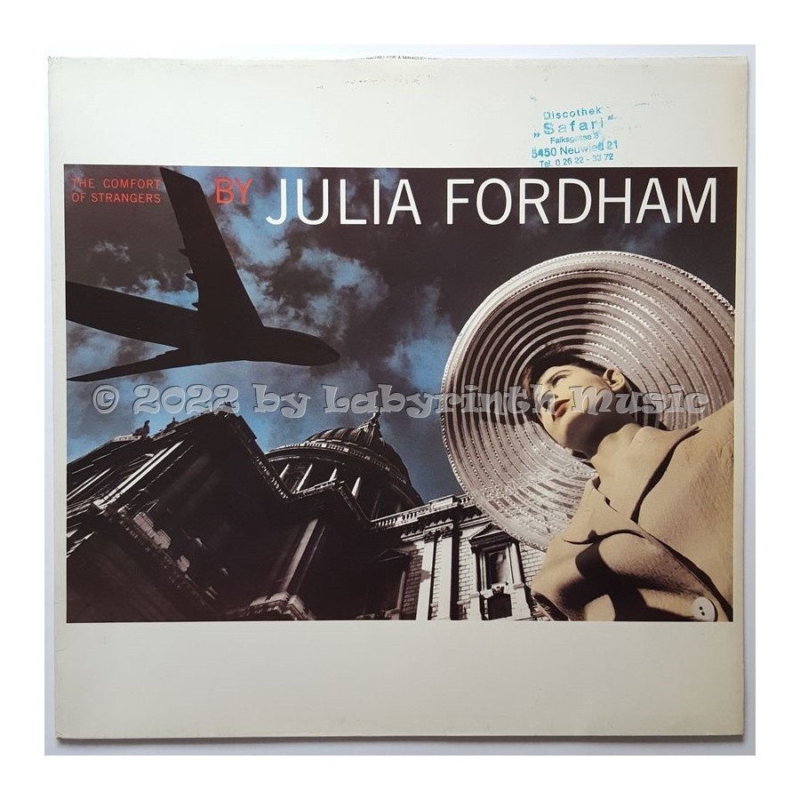 Julia Fordham - The Comfort Of Strangers • 12" Vinyl Maxi - Labyrinth Music
