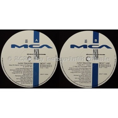Junior Giscombe - Step Off • 12" Vinyl Maxi • NM - Labyrinth Music