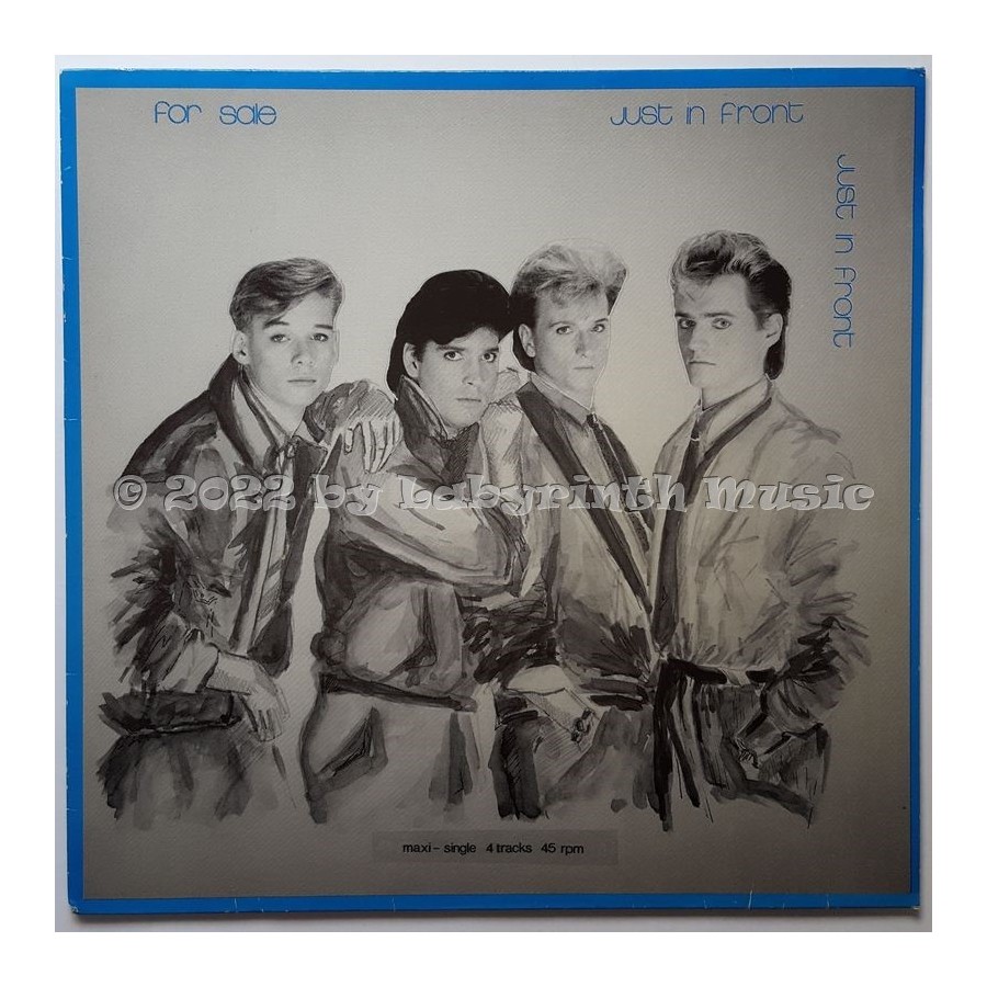 Just In Front - For Sale • 12" Vinyl LP • EX - Labyrinth Music