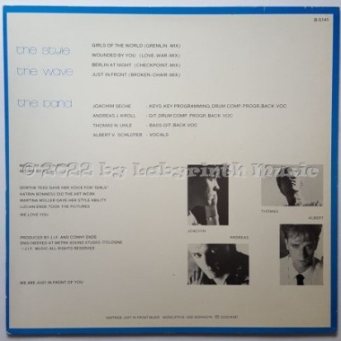 Just In Front - For Sale • 12" Vinyl LP • EX - Labyrinth Music