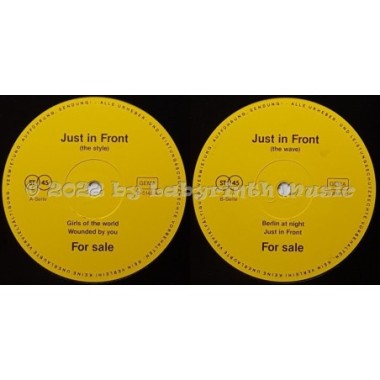 Just In Front - For Sale • 12" Vinyl LP • EX - Labyrinth Music