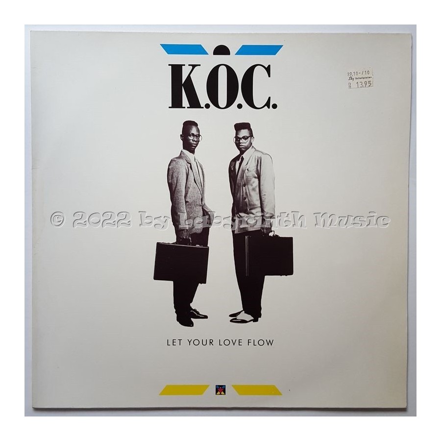 K.O.C. - Let Your Love Flow • 12" Vinyl Maxi • EX - Labyrinth Music