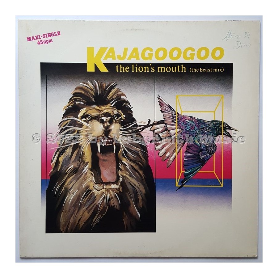 Kajagoogoo - The Lion's Mouth • 12" Vinyl Maxi • EX - Labyrinth Music