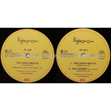 Kajagoogoo - The Lion's Mouth • 12" Vinyl Maxi • EX - Labyrinth Music