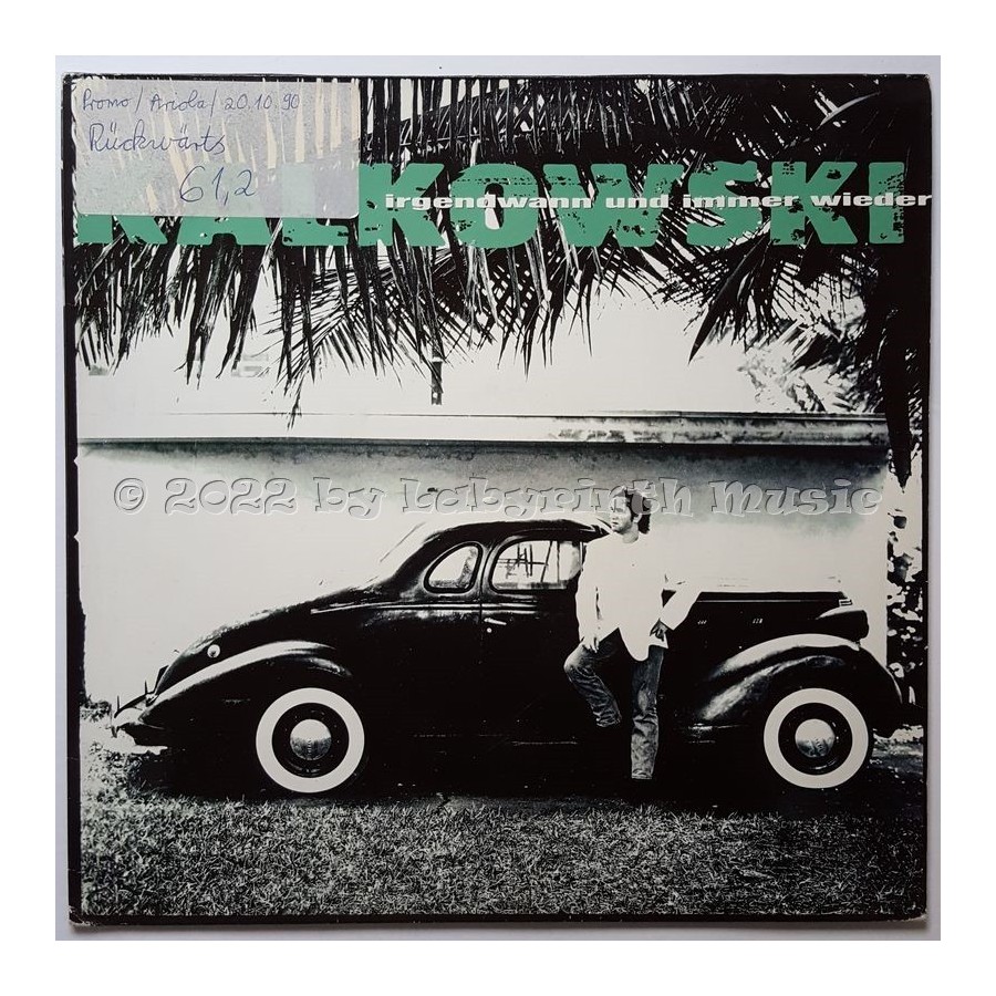 Kalkowski - Irgendwann Und Immer Wieder • 12" Vinyl Maxi - Labyrinth Music