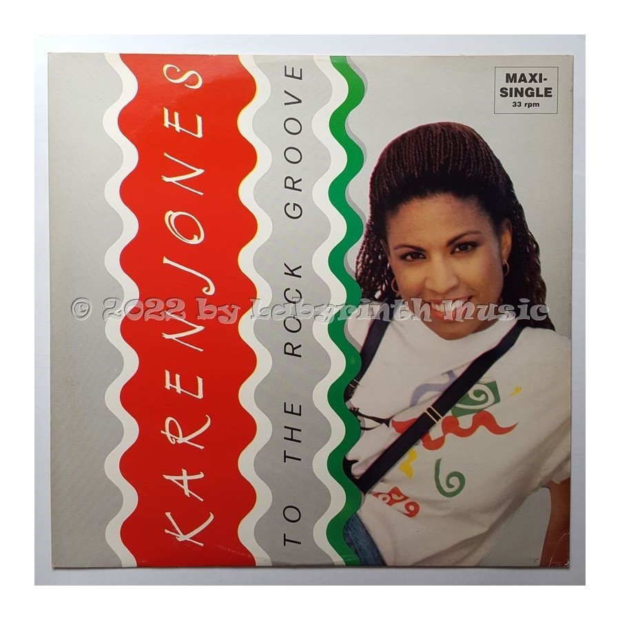 Karen Jones - To The Rock Groove • 12" Vinyl Maxi • EX - Labyrinth Music