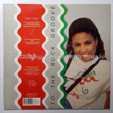 Karen Jones - To The Rock Groove • 12" Vinyl Maxi • EX - Labyrinth Music