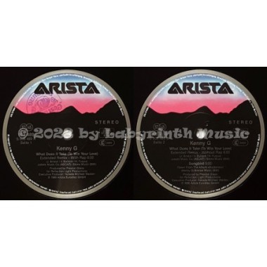 Kenny G - What Does It Take (To Win Your Love) • 12" Vinyl Maxi - Labyrinth Music