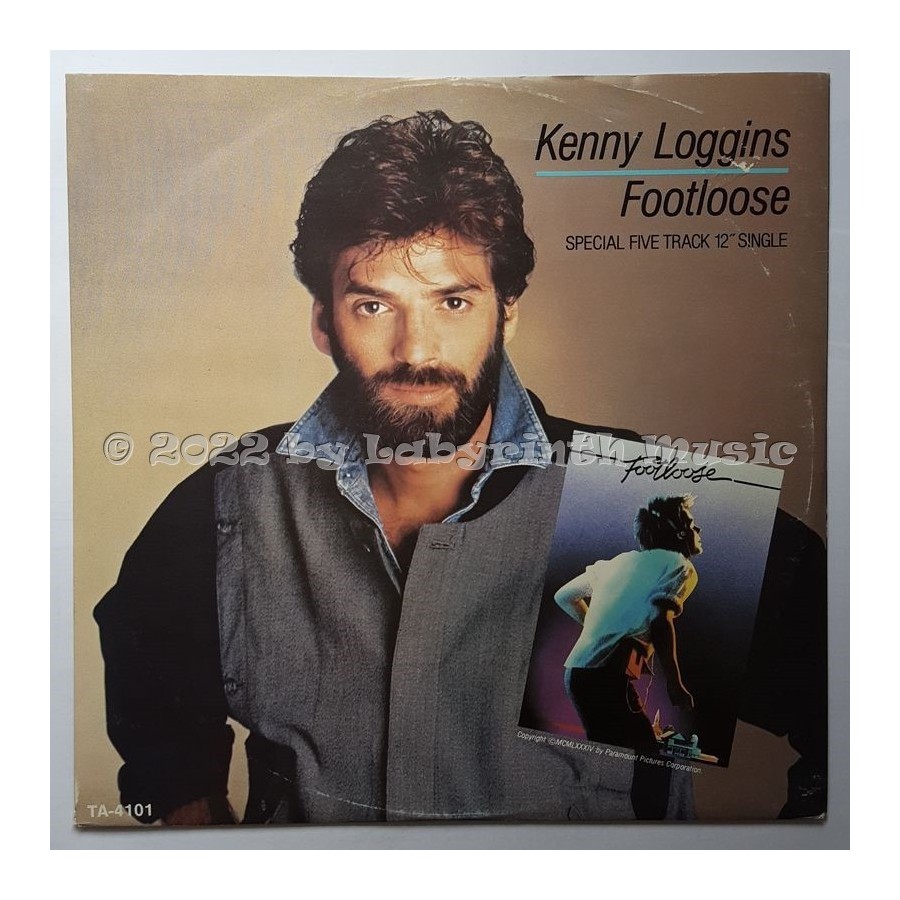 Kenny Loggins - Footloose • 12" Vinyl Maxi • EX - Labyrinth Music