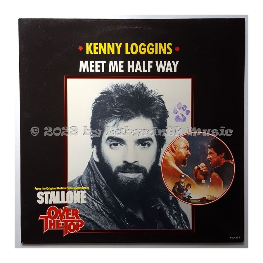 Kenny Loggins - Meet Me Half Way • 12" Vinyl Maxi • MINT - Labyrinth Music