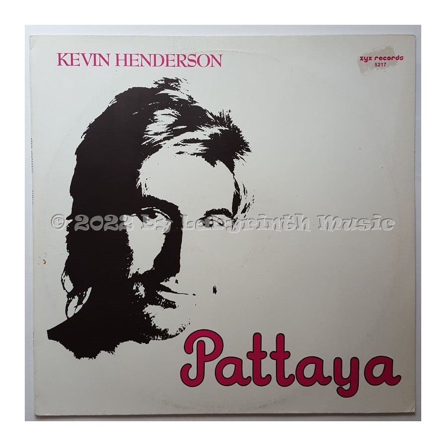 Kevin Henderson - Pattaya • 12" Vinyl Maxi • EX - Labyrinth Music