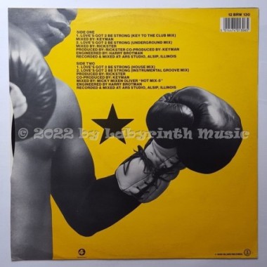 Keyman Edwards - Love's Got 2 Be Strong • 12" Vinyl Maxi - Labyrinth Music