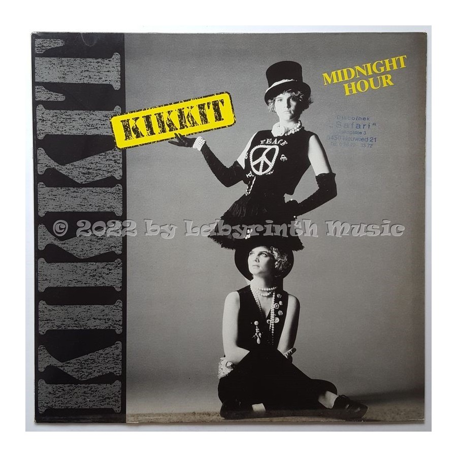 Kikkit - Midnight Hour • 12" Vinyl Maxi • EX - Labyrinth Music