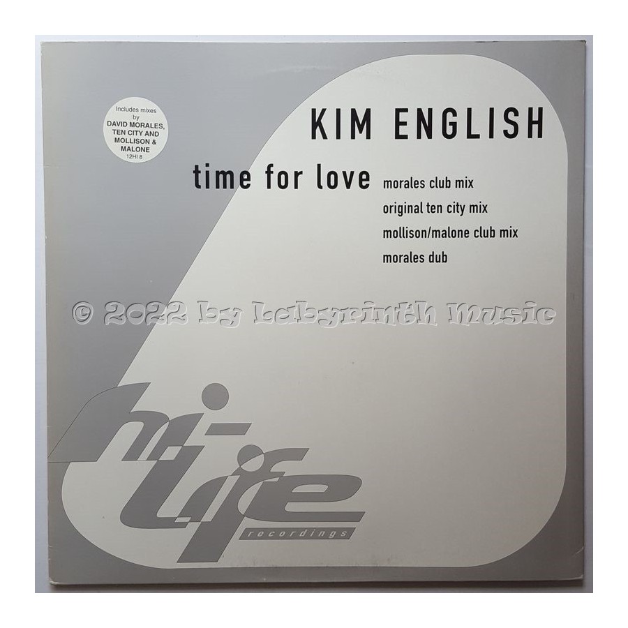 Kim English - Time For Love • 12" Vinyl Maxi • NM - Labyrinth Music