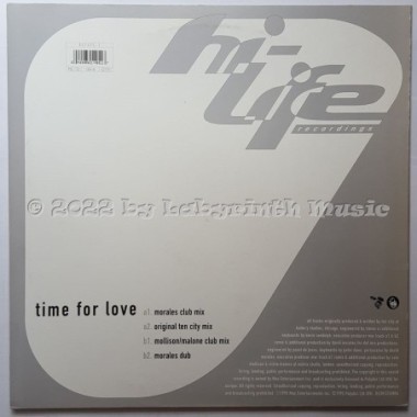 Kim English - Time For Love • 12" Vinyl Maxi • NM - Labyrinth Music