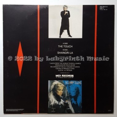 Kim Wilde - The Touch • 12" Vinyl Maxi • EX - Labyrinth Music