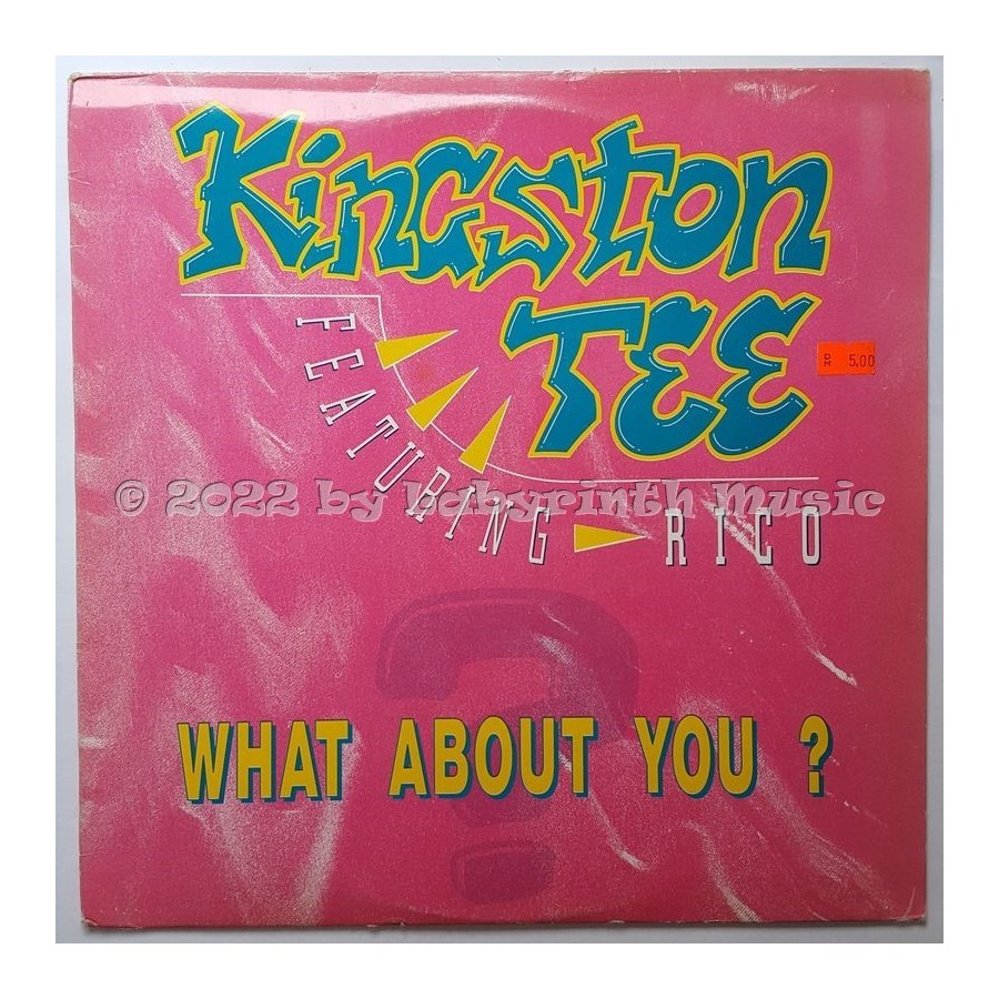 Kingston Tee Feat. Rico - What About You ? • 12" Vinyl Maxi • EX - Labyrinth Music