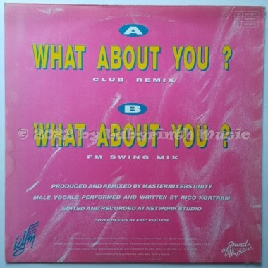 Kingston Tee Feat. Rico - What About You ? • 12" Vinyl Maxi • EX - Labyrinth Music
