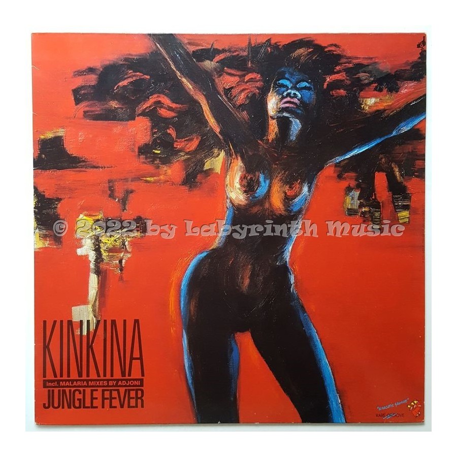 Kinkina - Jungle Fever • 12" Vinyl Maxi • MINT - Labyrinth Music