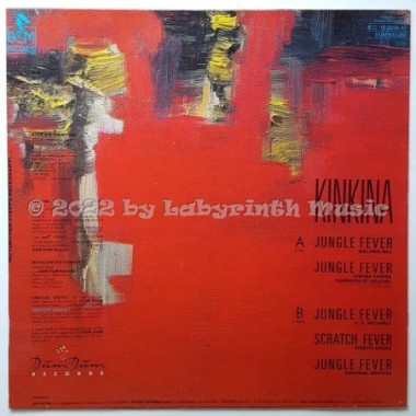 Kinkina - Jungle Fever • 12" Vinyl Maxi • MINT - Labyrinth Music