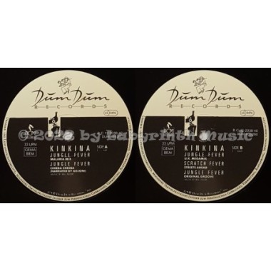 Kinkina - Jungle Fever • 12" Vinyl Maxi • MINT - Labyrinth Music
