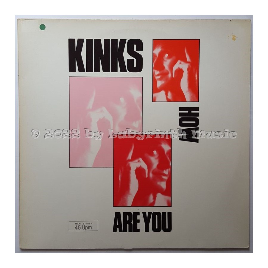 The Kinks - How Are You • 12" Vinyl Maxi • EX - Labyrinth Music