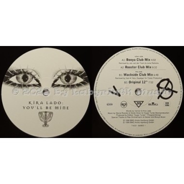 Kira Lado - You'll Be Mine • 12" Vinyl Maxi • EX - Labyrinth Music