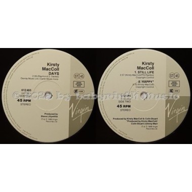 Kirsty MacColl - Days • 12" Vinyl Maxi • EX - Labyrinth Music