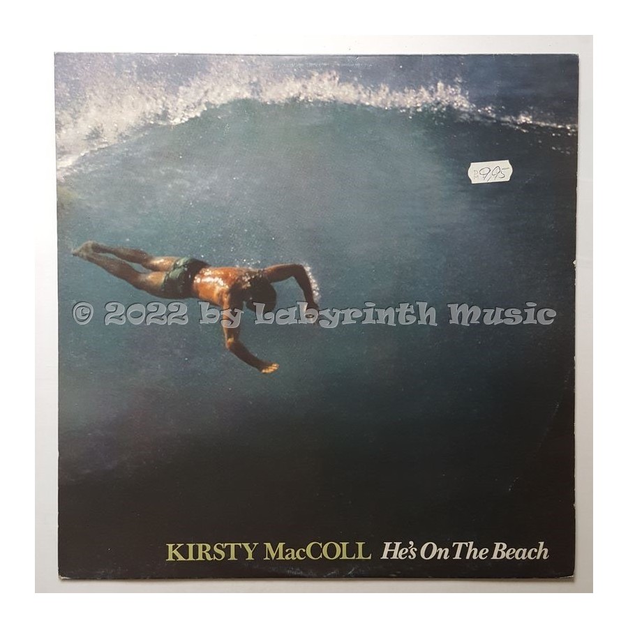 Kirsty MacColl - He's On The Beach • 12" Vinyl Maxi • EX - Labyrinth Music
