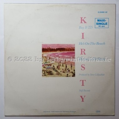 Kirsty MacColl - He's On The Beach • 12" Vinyl Maxi • EX - Labyrinth Music