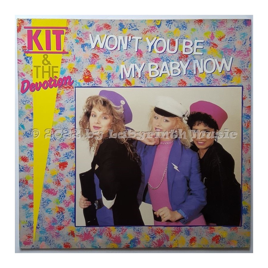 Kit & The Devotion - Won't You Be My Baby Now • 12" Vinyl Maxi • NM - Labyrinth Music