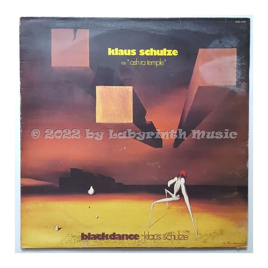 Klaus Schulze - Blackdance • 12" Vinyl LP • EX - Labyrinth Music