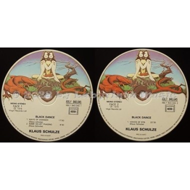 Klaus Schulze - Blackdance • 12" Vinyl LP • EX - Labyrinth Music