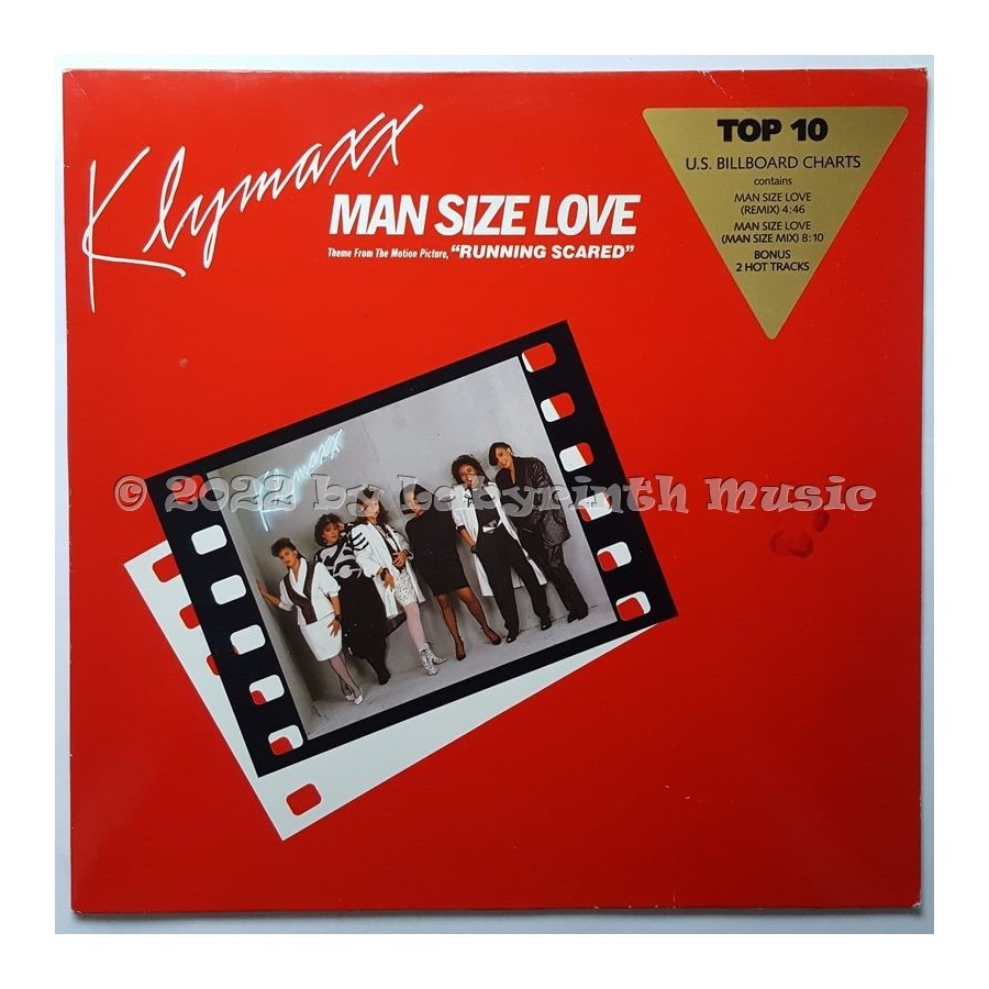 Klymaxx - Man Size Love • 12" Vinyl Maxi • NM - Labyrinth Music
