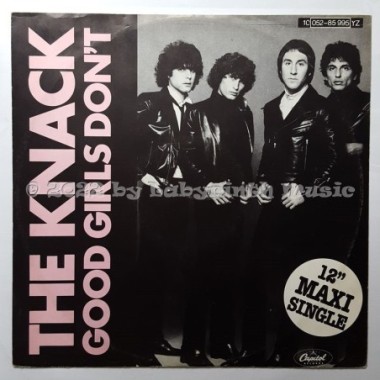 The Knack - Good Girls Don't • 12" Vinyl Maxi • EX - Labyrinth Music