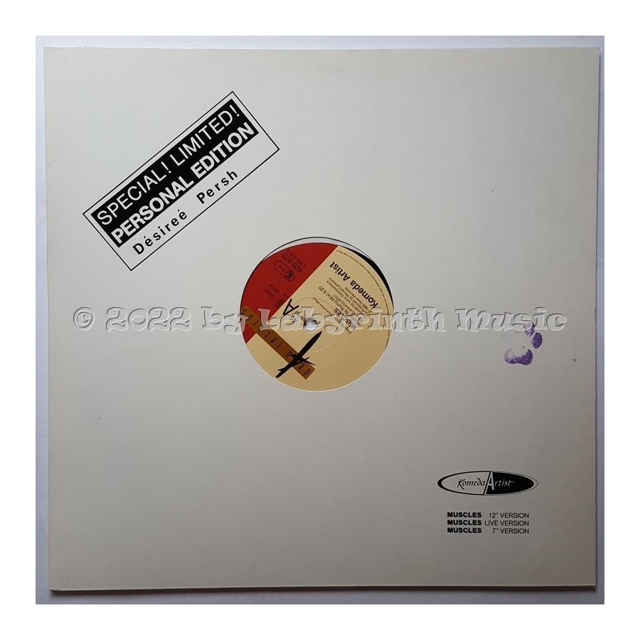 Komeda Artist - Muscles • 12" Vinyl Maxi • MINT - Labyrinth Music