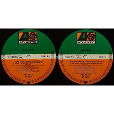 Kon Kan - I Beg Your Pardon • 12" Vinyl Maxi • MINT - Labyrinth Music